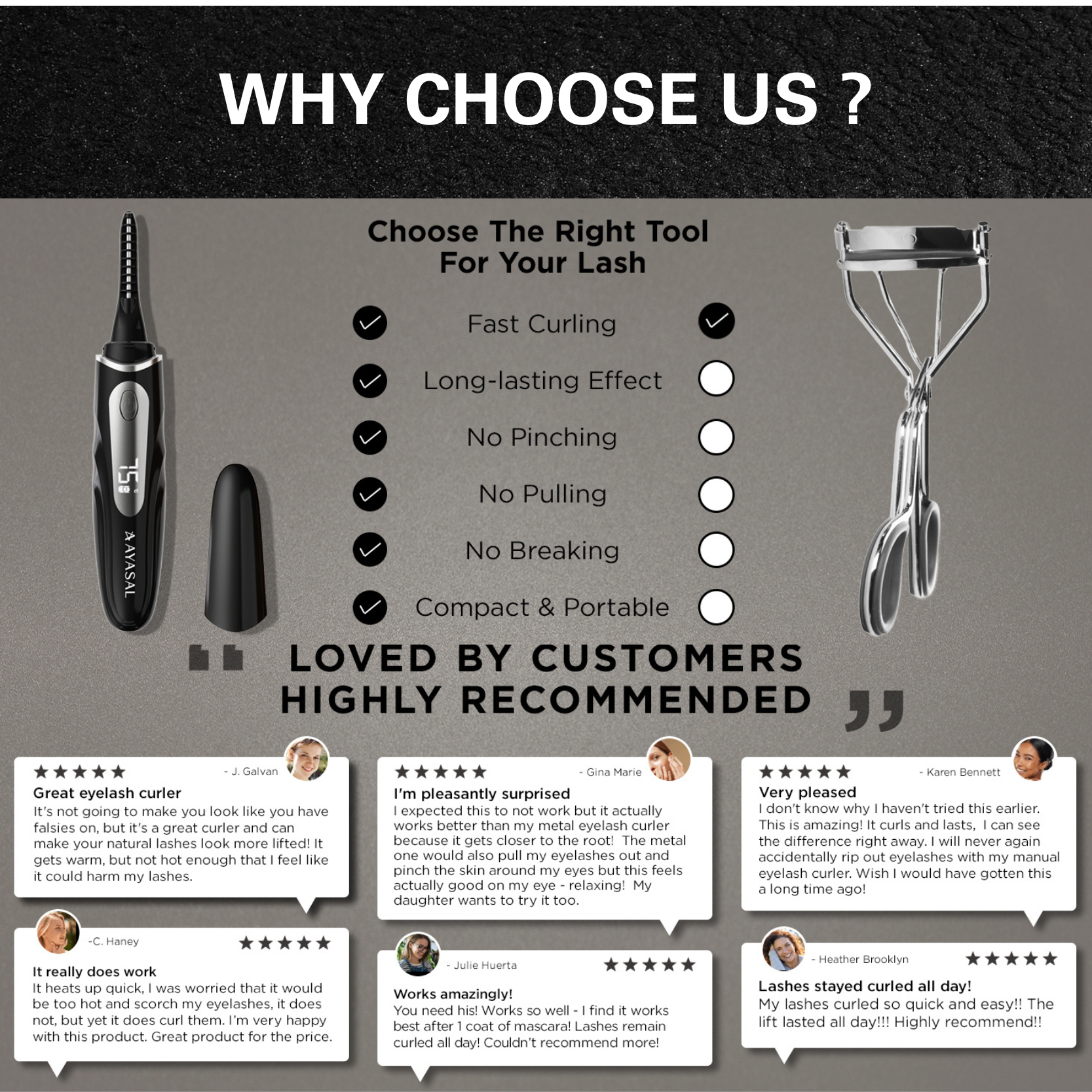 OZAMI™ - ELECTRIC EYELASH CURLER