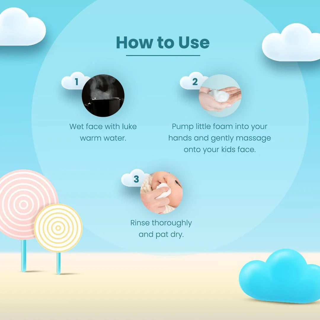 Foaming Baby Face Wash 100ml